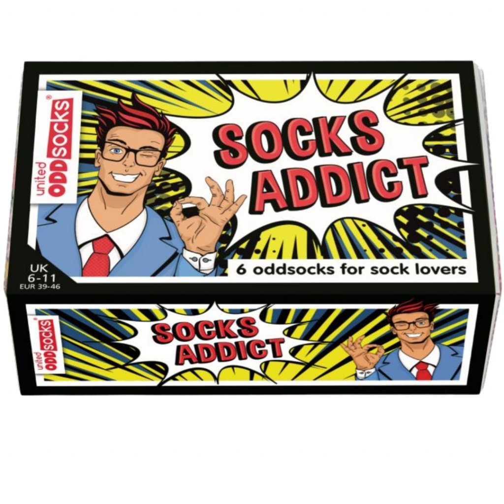 panske vesele ponozky socks addict united oddsocks