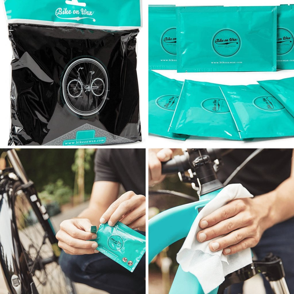 Ubrousky na čištení kola Bike On Wax Ride Shine Cleaning Tissues